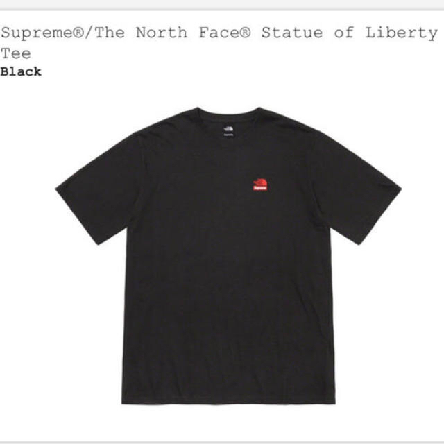 Supreme(シュプリーム)のSupreme The North face Tee Tシャツ m ブラック メンズのトップス(Tシャツ/カットソー(半袖/袖なし))の商品写真