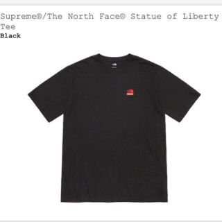 シュプリーム(Supreme)のSupreme The North face Tee Tシャツ m ブラック(Tシャツ/カットソー(半袖/袖なし))