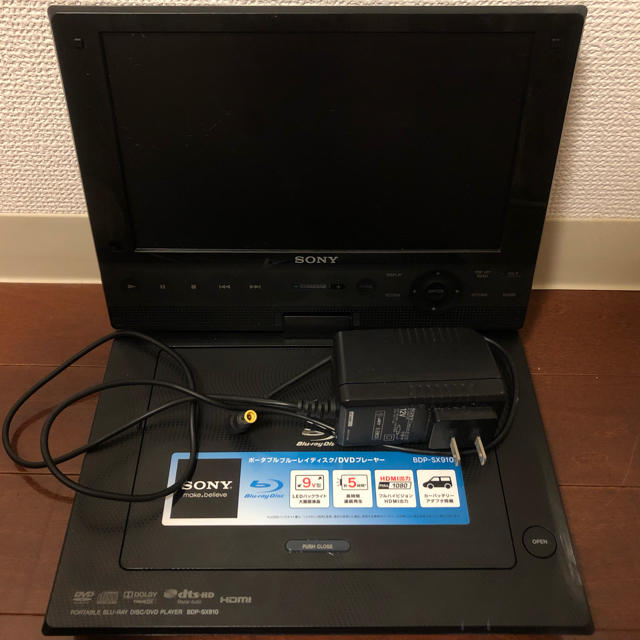 SONY(ソニー)のSONY BDP-SX910  ポータブルプレーヤー スマホ/家電/カメラのテレビ/映像機器(ブルーレイプレイヤー)の商品写真