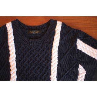 ユナイテッドアローズ(UNITED ARROWS)のmr.gentleman ケーブルニット セーター サイズS(ニット/セーター)