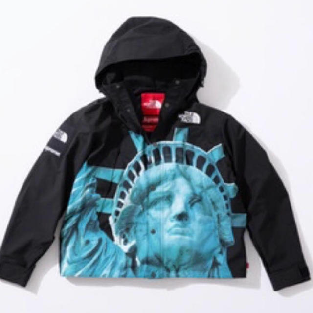 大きい割引 supreme - Supreme North L黒 Jacket Mountain Face