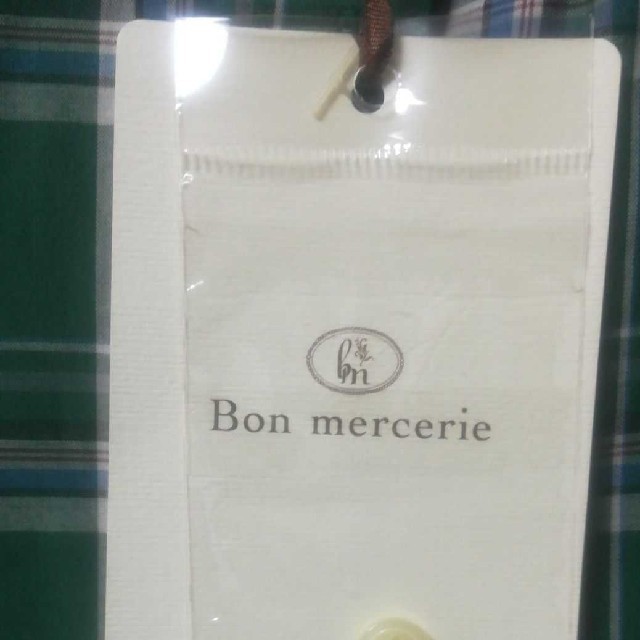 Bon mercerie(ボンメルスリー)のチェックシャツ（新品） レディースのトップス(シャツ/ブラウス(長袖/七分))の商品写真