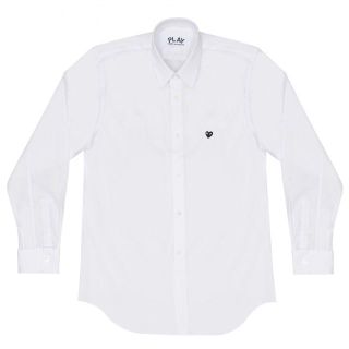 コムデギャルソン(COMME des GARCONS)の5/31まで限定値下げ PLAY CDG / 黒リトルハートシャツ XL(シャツ)