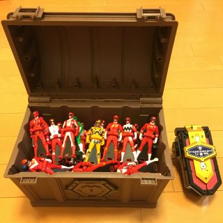 レンジャーキー 60個 ゴーカイジャー モバイレーツ ボックス 宝箱 の