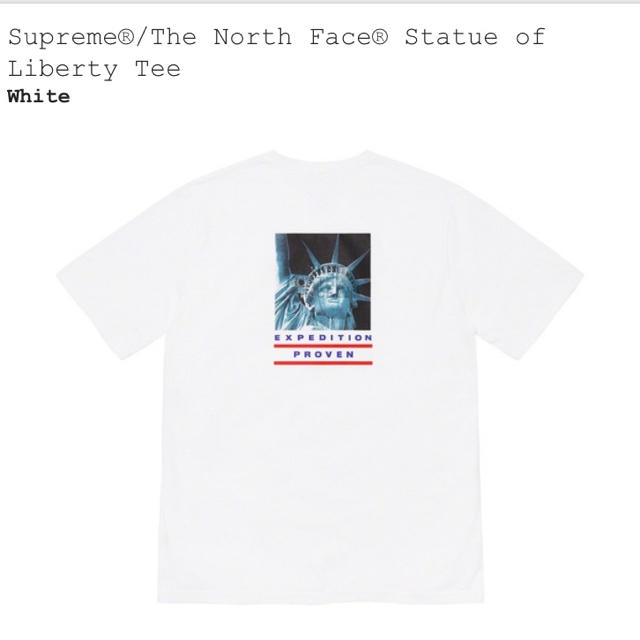 Supreme(シュプリーム)のSupreme The North Face Tee Tシャツ メンズのトップス(Tシャツ/カットソー(半袖/袖なし))の商品写真