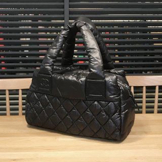 シャネル(CHANEL)の諏訪姫様の 超美品 シャネル コココクーン スモール ナイロン ボストン(ボストンバッグ)