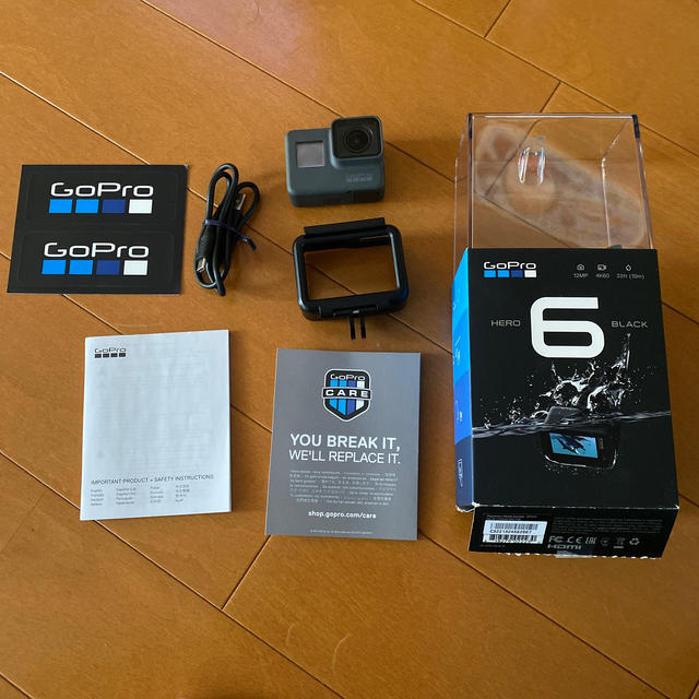 GoPro hero6BLACKカメラ