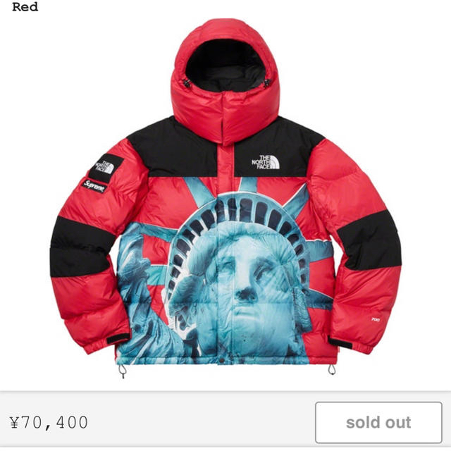 supreme  the north Face 赤XL