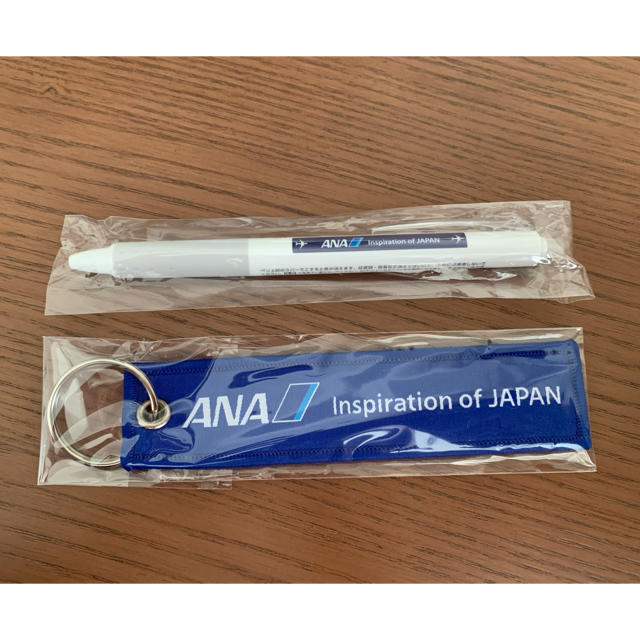 ANA(全日本空輸)(エーエヌエー(ゼンニッポンクウユ))の【非売品】ANA キーホルダー&ボールペン その他のその他(その他)の商品写真