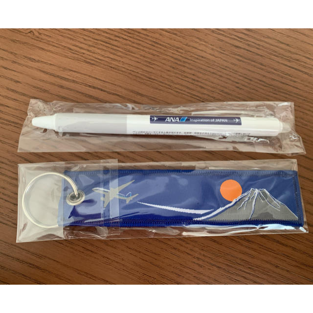 ANA(全日本空輸)(エーエヌエー(ゼンニッポンクウユ))の【非売品】ANA キーホルダー&ボールペン その他のその他(その他)の商品写真