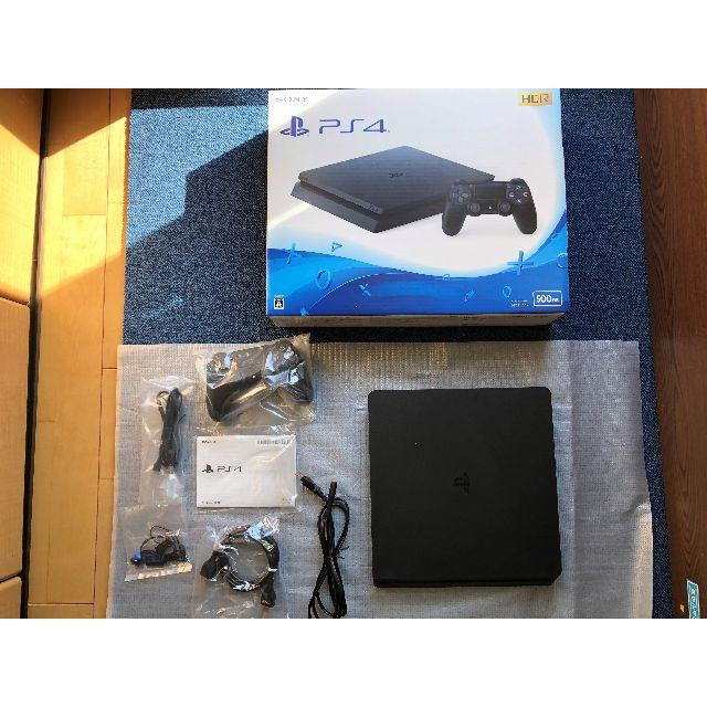 【ps4本体】PlayStation4箱+付属品付き【CUH-2100ABO1】
