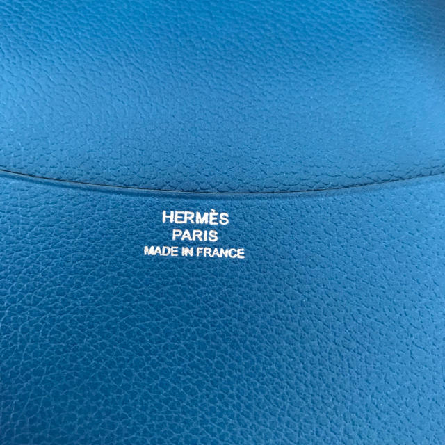 Hermes(エルメス)のエルメス 手帳カバー ブルー ◽︎R 刻印美品  アジェンダ メンズのファッション小物(手帳)の商品写真