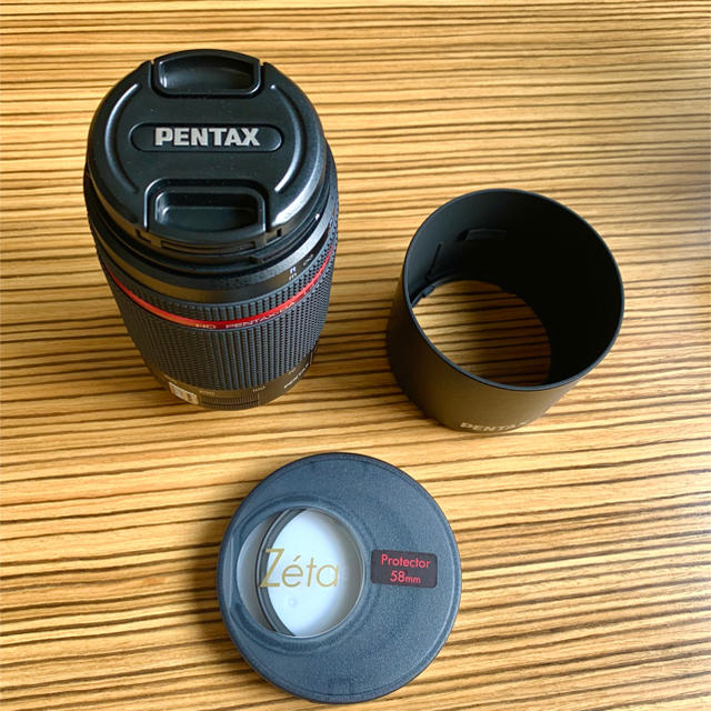 PENTAX(ペンタックス)のPENTAX HD DA 55-300/4-5.8ED WR スマホ/家電/カメラのカメラ(レンズ(ズーム))の商品写真