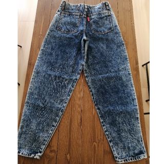 【ヴィンテージ】テーパード ケミカルウォッシュジーンズ usedBM13