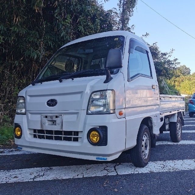 スバル(スバル)の赤帽サンバートラック 最終モデル オートマパワステ スーパーチャージャー軽トラ 自動車/バイクの自動車(車体)の商品写真