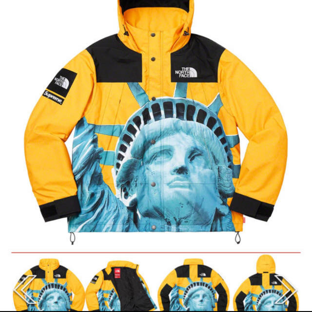 メール便送料無料対応可】 Supreme liberty mountain face north M