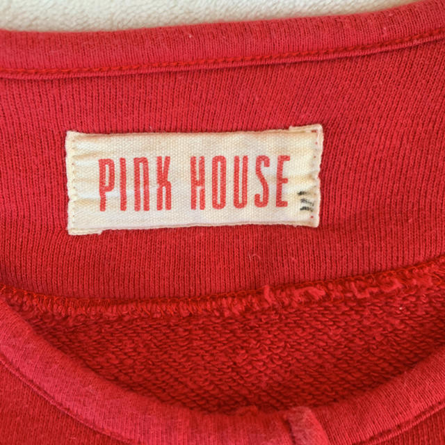 PINK HOUSE(ピンクハウス)のピンクハウス　スウェット素材カーディガン レディースのトップス(カーディガン)の商品写真