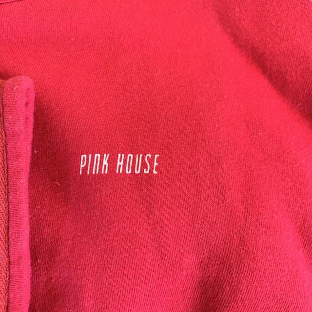 PINK HOUSE(ピンクハウス)のピンクハウス　スウェット素材カーディガン レディースのトップス(カーディガン)の商品写真