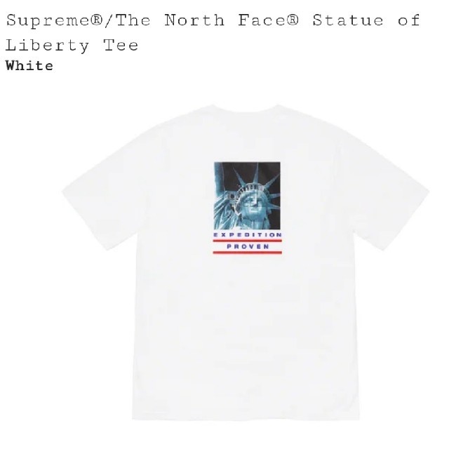 トップスSupreme/TNF　Statue of Liberty Tee