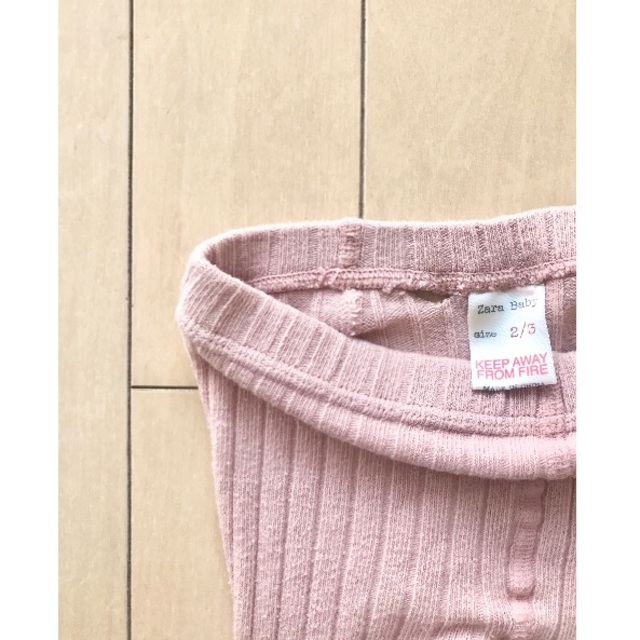 ZARA KIDS(ザラキッズ)のZARA baby くすみカラー リブタイツ 2本SET キッズ/ベビー/マタニティのこども用ファッション小物(靴下/タイツ)の商品写真