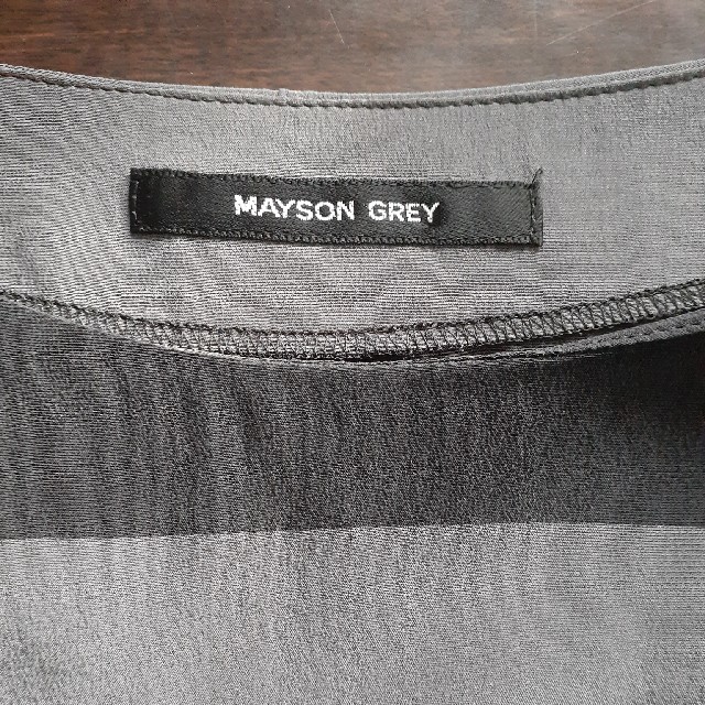 MAYSON GREY(メイソングレイ)のMAYSON  GREYブラウス　 レディースのトップス(シャツ/ブラウス(長袖/七分))の商品写真