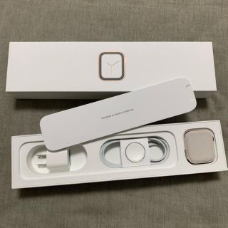 アップルウォッチ(Apple Watch)のApple Watch series 44mm ステンレス　ゴールド(腕時計(デジタル))