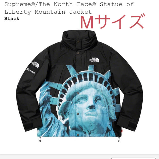 Supreme THE NORTH FACE mountain jacket 黒