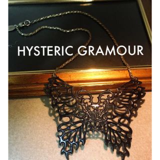 ヒステリックグラマー(HYSTERIC GLAMOUR)のHYSTERIC GRAMOUR♢バタフライ　ネックレス (ネックレス)