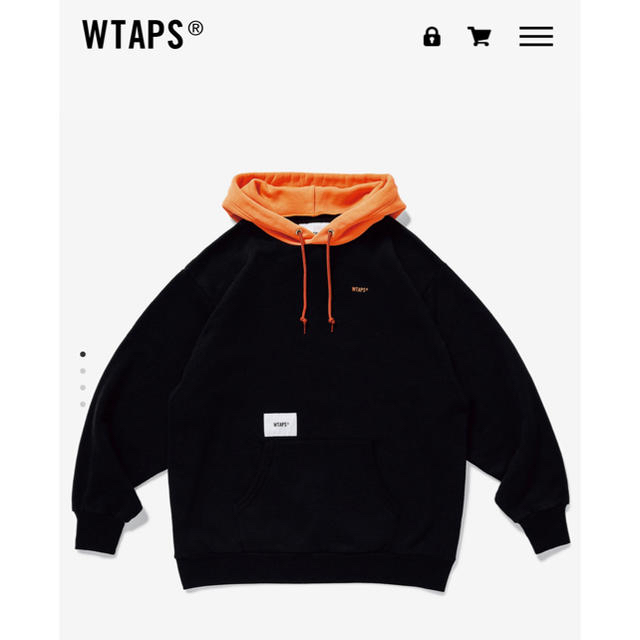 W)taps - WTAPS SWITCH SWEATSHIRT パーカー ブラック Mサイズの W)taps - WTAPS SWITCH SWEATSHIRT パーカー ブラック Mサイズの