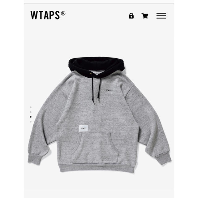 WTAPS SWITCH SWEATSHIRT パーカー グレー Mサイズメンズ