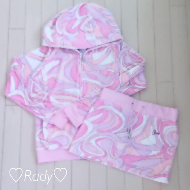 Rady(レディー)のRady💓ハートマーブルセットアップ レディースのレディース その他(その他)の商品写真