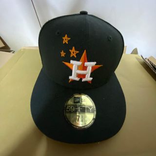 ニューエラー(NEW ERA)のTRAVIS SCOTT NEW ERA HOUSTON 7 3/8 美品(キャップ)