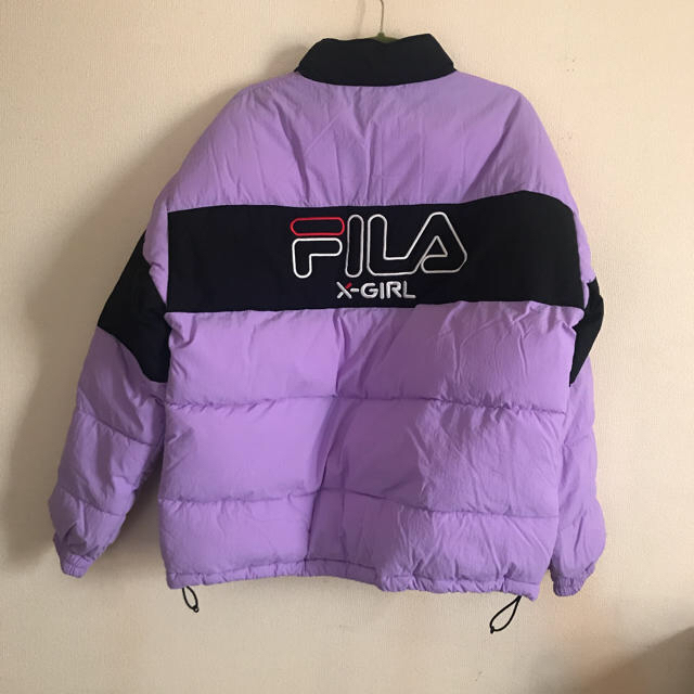 X-girl(エックスガール)の【購入者決定済】エックスガール FILA コラボ アウター レディースのジャケット/アウター(ブルゾン)の商品写真