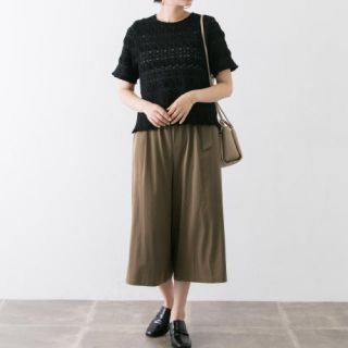 アーバンリサーチ(URBAN RESEARCH)の新品　定価9350円　アーバンリサーチ   BLACK　半袖　レース(シャツ/ブラウス(半袖/袖なし))