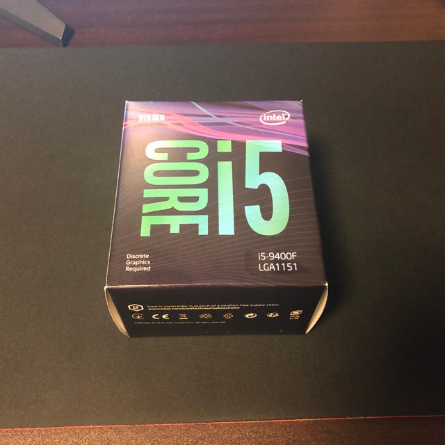Intel core i5 9400F