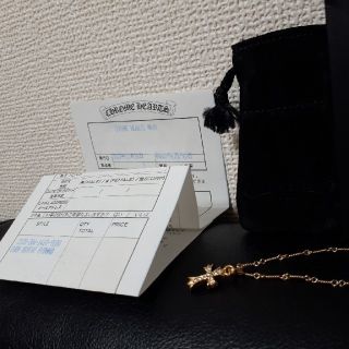 クロムハーツ(Chrome Hearts)のインボイス原本　ベビーファット　22K　ダイヤモンド　(ネックレス)