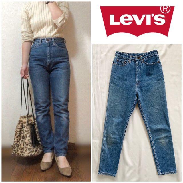 Levi's(リーバイス)の希少品番 90sビンテージ リーバイスW606 強ハイウエストデニム レディースのパンツ(デニム/ジーンズ)の商品写真