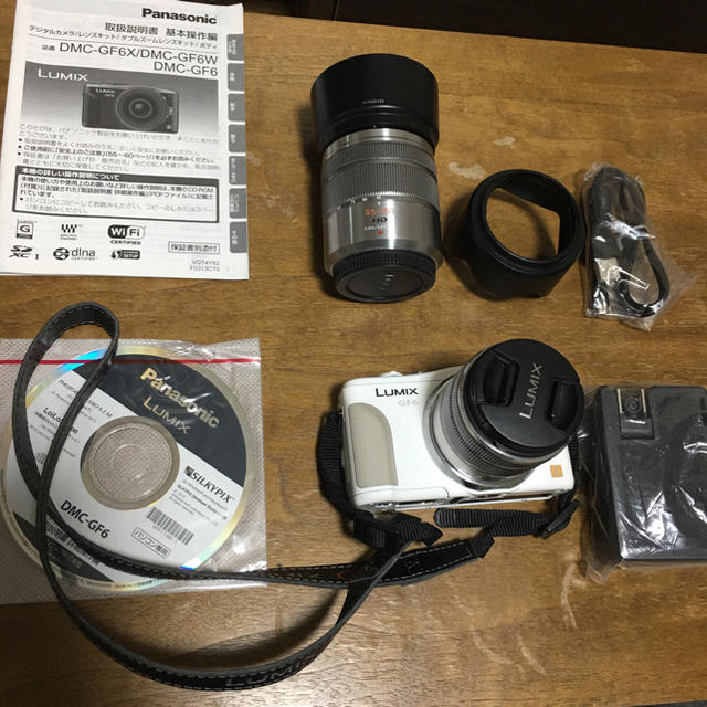 【週末値下げ中】 LUMIX G DMC-GF6W ホワイト