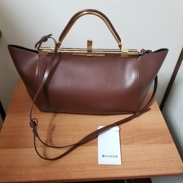 ZANCHETTI 3WAY MOUTON BAG M レッド bataan.gov.ph