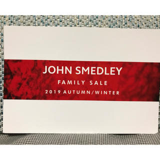 ジョンスメドレー(JOHN SMEDLEY)のジョンスメドレーファミリーセール案内状(ショッピング)