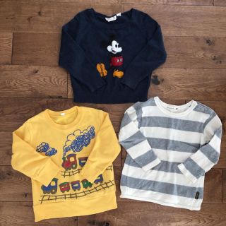 ブランシェス(Branshes)のmiffy様専用◎ブランシェス他 長袖トップス 3枚セット 95-100(Tシャツ/カットソー)