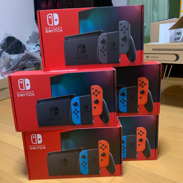 新品NintendoSwitch※早い者勝ちノーコメ即決❗️プチプチ巻き梱包です