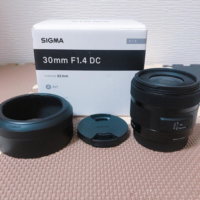 【期間限定値下げ】SIGMA 30mm F1.4 Canon aps-c専用レンズ(単焦点)