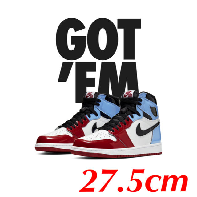 【27.5cm】nike air jordan 1 high fearlessメンズ