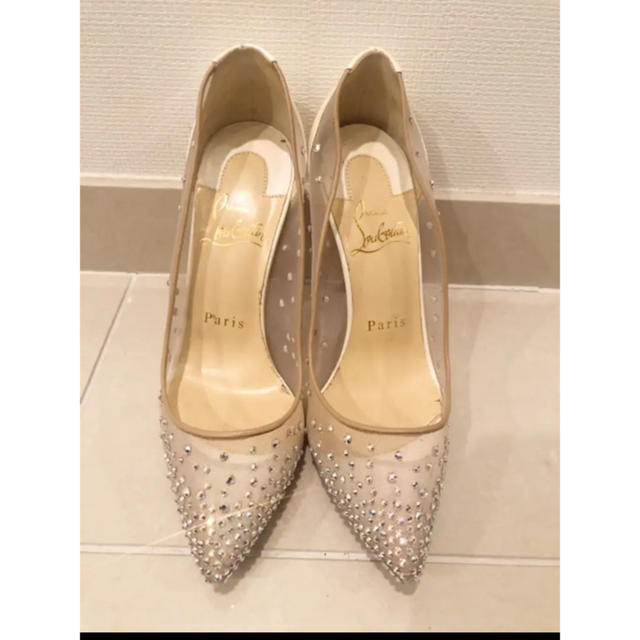 Christian Louboutin スワロフスキー パンプス-silversky-lifesciences.com