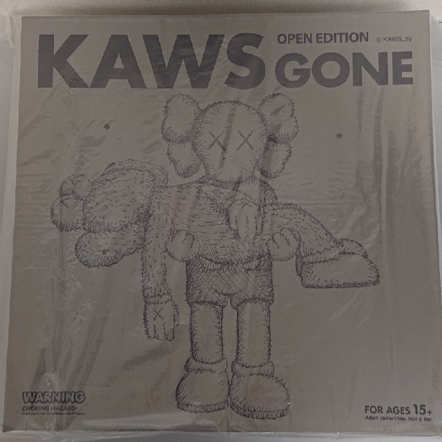 MEDICOM TOY(メディコムトイ)のKAWS GONE Brown エンタメ/ホビーのフィギュア(その他)の商品写真