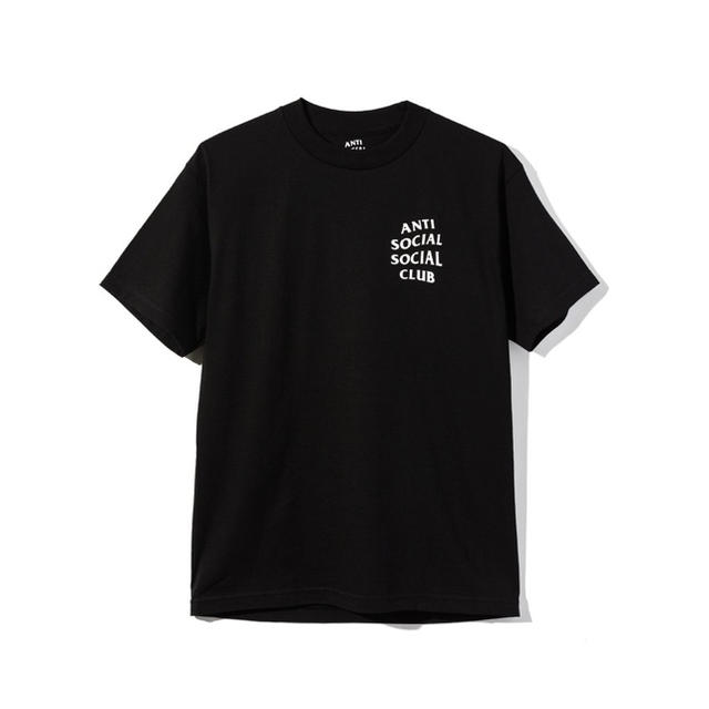 ANTI(アンチ)のanti social social club/Logo Tee Black M メンズのトップス(Tシャツ/カットソー(半袖/袖なし))の商品写真