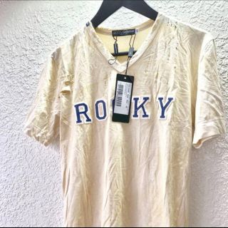 ドルチェアンドガッバーナ(DOLCE&GABBANA)のDOLCE&GABBANA ROCKYロッキー クラッシュ Tシャツ 新品 48(Tシャツ/カットソー(半袖/袖なし))