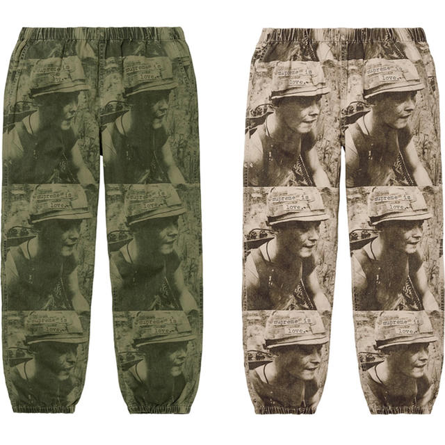 Supreme is love skate pant olive Lsize