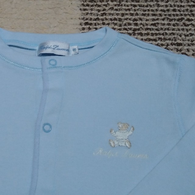 POLO RALPH LAUREN(ポロラルフローレン)の【ラルフローレン】パジャマ　※シミ有り キッズ/ベビー/マタニティのベビー服(~85cm)(パジャマ)の商品写真